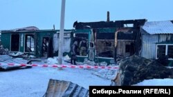 Приют в Кемерово после пожара. Второй этаж, где находились 20 постояльцев, выгорел полностью