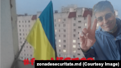 Activistul Victor Pleșcanov într-o imagine preluată de la portalul zonadesecuritate.md, care reflectă situația din Zona de Securitate și regiunea transnistreană.