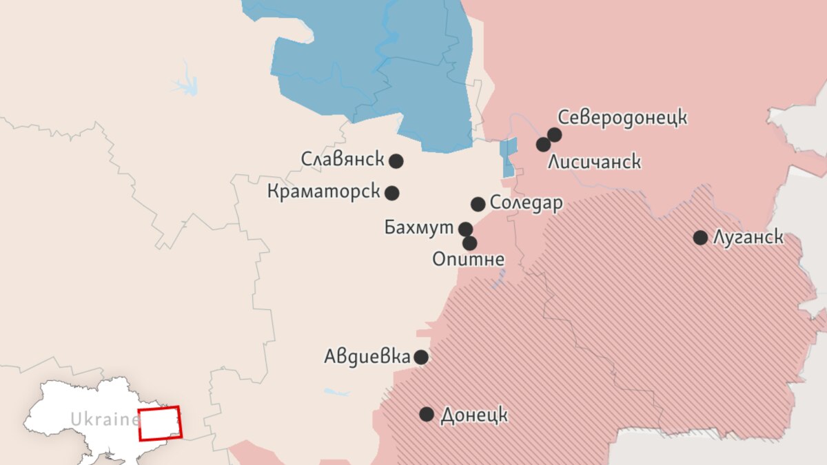 Тежки сражения в Донецк, Източна Украйна
