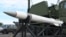 Макет ракеты PAC-3 для сисиемы Patriot на авиабазе Хамамацу, Япония