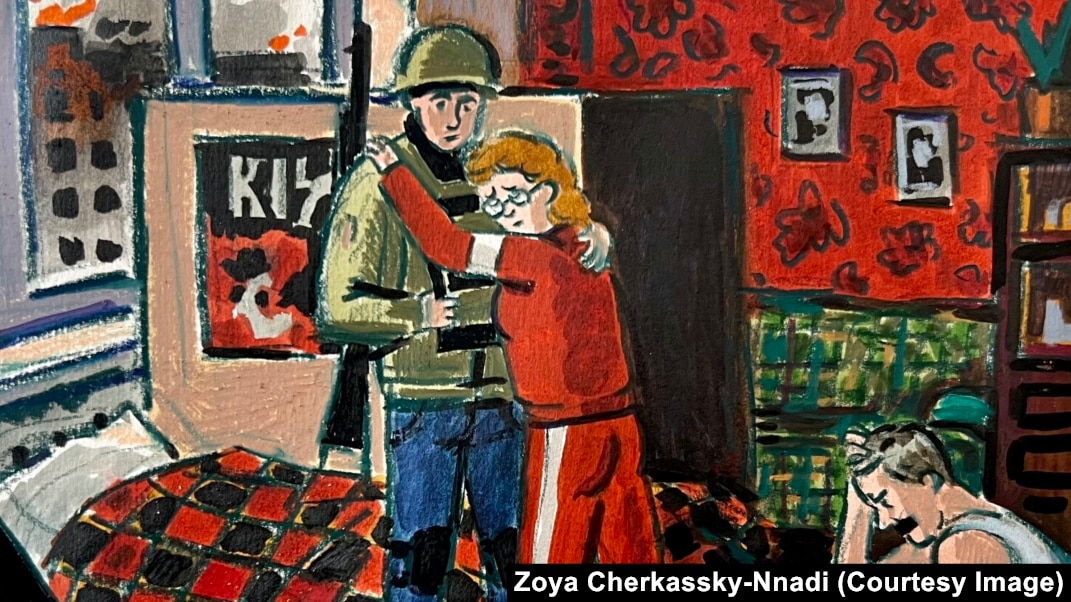 Innocence Shattered: 'Soviet Childhood' Artist Captures War In Ukraine