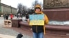Protest anti-război la Kaliningrad, 28 februarie 2022