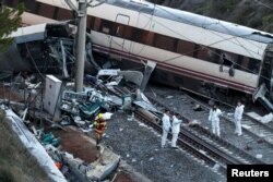 Urmările coliziunii între cele două trenuri din apropiere de localitatea spaniolă Adamuz, provincia Cordoba, pe 19 ianuarie 2026.