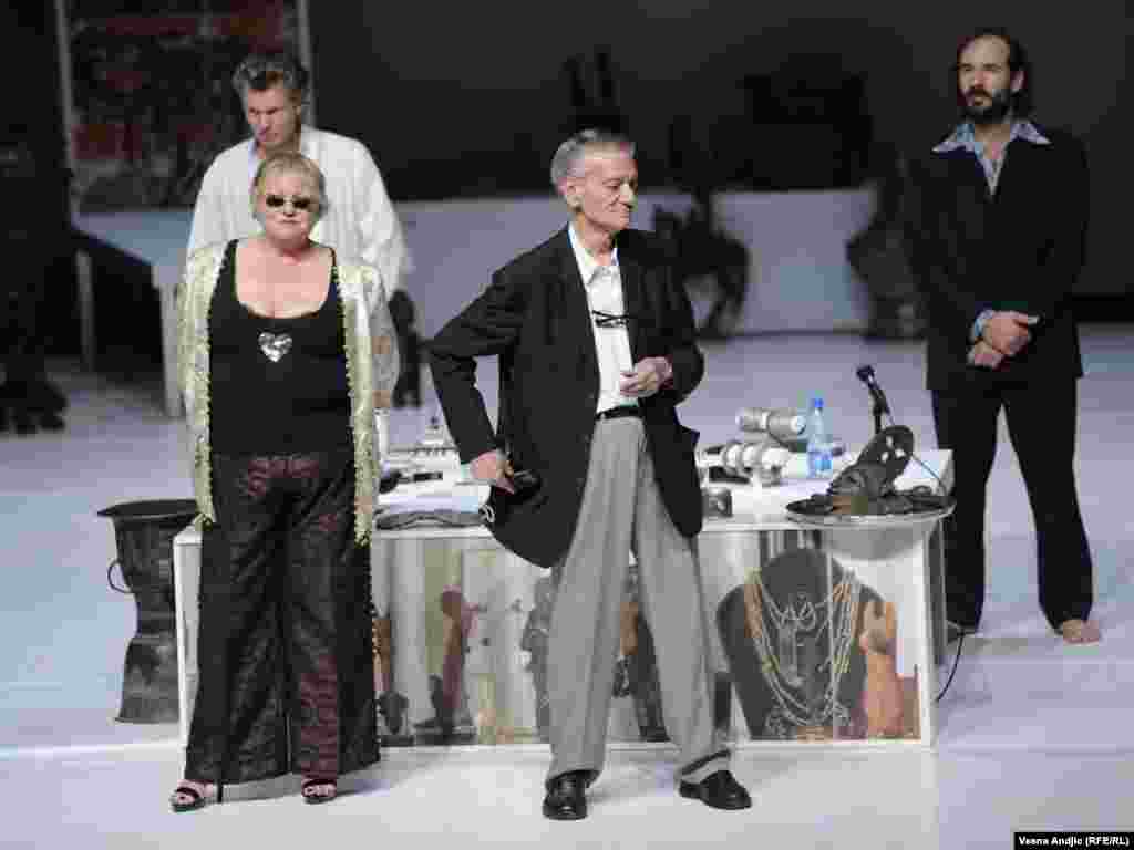 U Jugoslovenskom dramskom pozorištu u Beogradu počeo je 44. Beogradski internacionalni teatarski festival - Bitef, koji je zvanično otvorio belgijski reditelj, pisac i scenograf Jan Lauers, a potom je izvedena njegova predstava "Izabelina soba",15.09.2010. Foto:Vesna Anđić