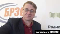 Ігар Маслоўскі, старшыня Берасьцейскай абласной філіі Беларускай сацыял-дэмакратычнай партыі (Грамада)