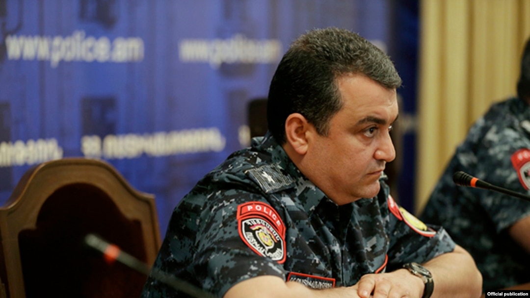 Бывший начальник управления полиции Еревана Ашот Карапетян (архив) 