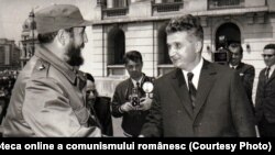 Întâlnire prietenească între preşedintele Nicolae Ceauşescu şi Fidel Castro Ruz, cu prilejul vizitei acestuia în R.S.R.(mai 1972)