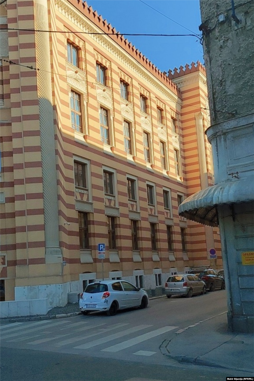 Sarajevo City Hall, after reconstruction 30 years of war project