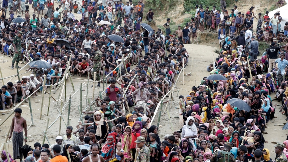 The Rohingya celebrate the 5th anniversary of their migration to Bangladesh