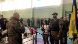 Ukrainian Soldiers Tie The Knot In Ceremony Performed By Their Commander