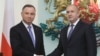 Президентите на Полша и България Анджей Дуда и Румен Радев