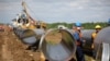 Gradilište na produžetku ruskog gasovoda Turski tok u Letnjici, Bugarska, 1. jun 2020. 