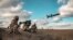 Америкалык Javelin ракетасын сынап жаткан украин аскерлери. Донецк облусу. Декабрь, 2021-жыл.
