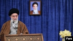 Liderul suprem iranian, ayatollahul Ali Khamenei,
