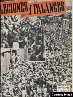  Корицата на списание Legiones y Falanges от юни-юли 1941 година 