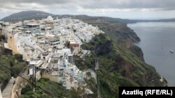 Grčko ostrvo Santorini, 17. januar 2020.