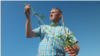 Moldova, Serghei Grusca, vice-president of the Association of growers and processors of industrial hemp in the field