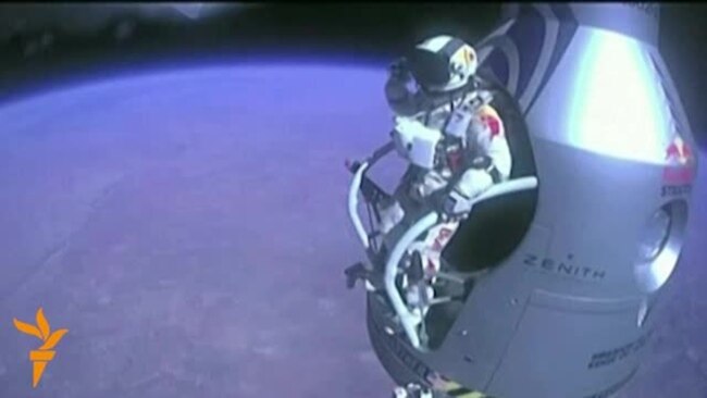Skydiver Breaks Records With Jump From Edge Of Space
