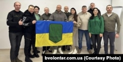 Каманда «Батальён Валянтэр» дапамагае ўкраінскаму войску і цывільным, якія пацярпелі ад расейскай агрэсіі