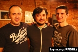 Крымчане Халил Халилов, Джемиль Мамутов и Алим Алиев (слева направо)