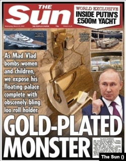 Pamjet e super-jahtit, Sheherazade, të publikuara nga gazeta britanike, The Sun.