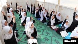 The Taliban has expelled hundreds of pubescent girls from primary schools in the southern Afghan province of Kandahar within the framework of a controversial ban on attending classes for girls who have reached puberty. (file photo) 