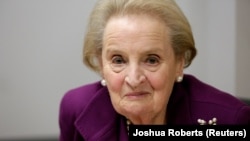 Madeleine Albright, nekadašnja američka državna tajnica, Washington, 28 novembar 2016. 