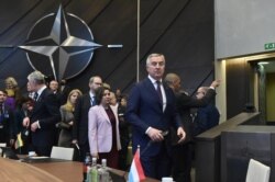 NATO-csúcs Brüsszelben Ukrajna orosz megszállása miatt 2022. március 24-én