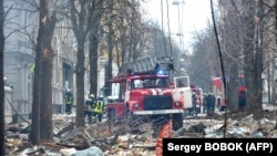 Последствия обстрела Харькова 2 марта 2022 года