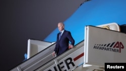Президент США Джо Байден прибыл в Брюссель на встречу НАТО, 23 марта 2022 года 