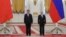 Претседателите на Кина и на Русија, Си Џинпинг и Владимир Путин