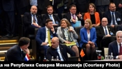 Димитар Ковачевски на Вонредниот самит на НАТО во Брисел