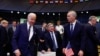 Американският президент Джо Байдън и главният секретар на НАТО Йенс Столтенберг на извънредна среща на алианса във връзка с руската инвазия в Украйна. 24 март, 2022.