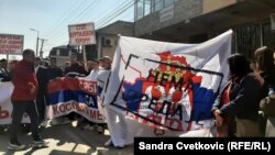 Protest Srba u Gračanici, 25. mart 2022.
