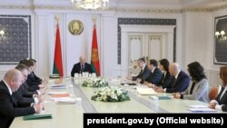 Нарада Аляксандра Лукашэнкі аб пытаньнях дзейнасьці СМІ. 25 сакавіка 2022