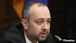 Armenian lawmaker Eduard Aghajanian (file photo)