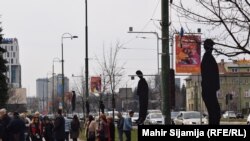 Komemoracija za 55 civila koji su ubijeni u Sarajevu u Drugom svjetskom ratu, 28. marta 2022.