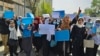 معترضان در کابل: دروازه‌های مکاتب دخترانه بالاتر از صنف ششم باید باز شوند