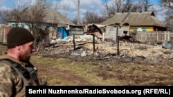 Освобожденное от российских военных село Лукьяновка под Киевом, 27 марта 2022 года