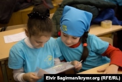 Открытый урок для крымских татар, приуроченный ко Дню родного языка в Киеве. Украина, 2016 года