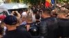 PAS și Platforma DA au pichetat postul Moldova 1 după un nou marș antiguvernamental pe străzile Chișinăului
