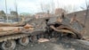 Знищена російська військова техніка у Тростянці, Сумська область. 28 березня 2022 року