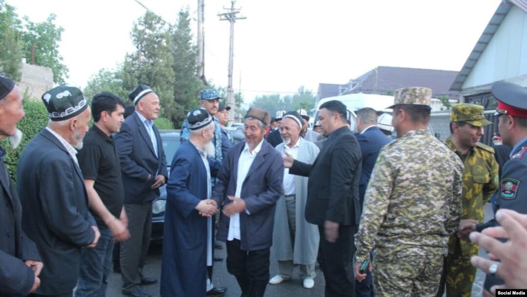 Президенттин Баткен облусундагы өкүлчүлүгү тараткан сүрөт. 