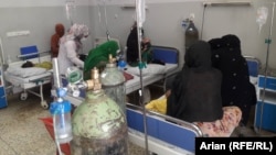 داخل یکی از شفاخانه های زنانه در کابل 