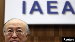 IAEA Director-General Yukiya Amano (file photo)