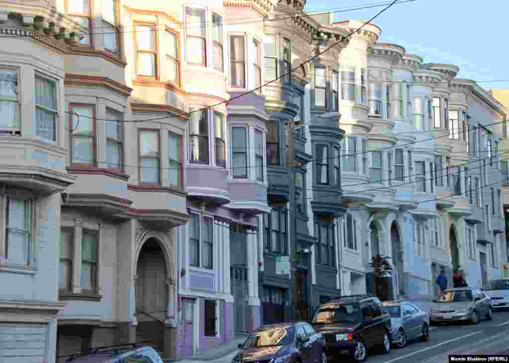 Сан Франциско - это сочетание викторианской&nbsp;и современной архитектуры.