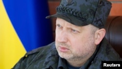 Украина президентінің міндетін атқарушы Александр Турчинов.