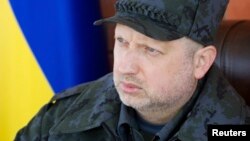 Ushtruesi i detyrës së presidentit të Ukrainës, Oleksandr Turchynov 