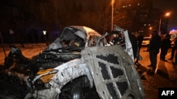 Ілюстраційне фото. Наслідки російського удару по автомобілю в Харкові, грудень 2025 року