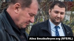 Ильми Умеров и его адвокат Эдем Семедляев